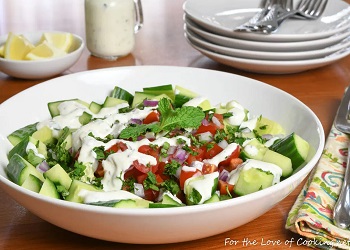 salads and raita